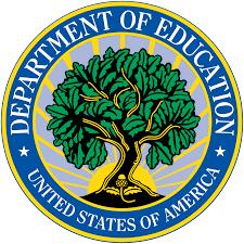 Department of Education United States of America logo with tree