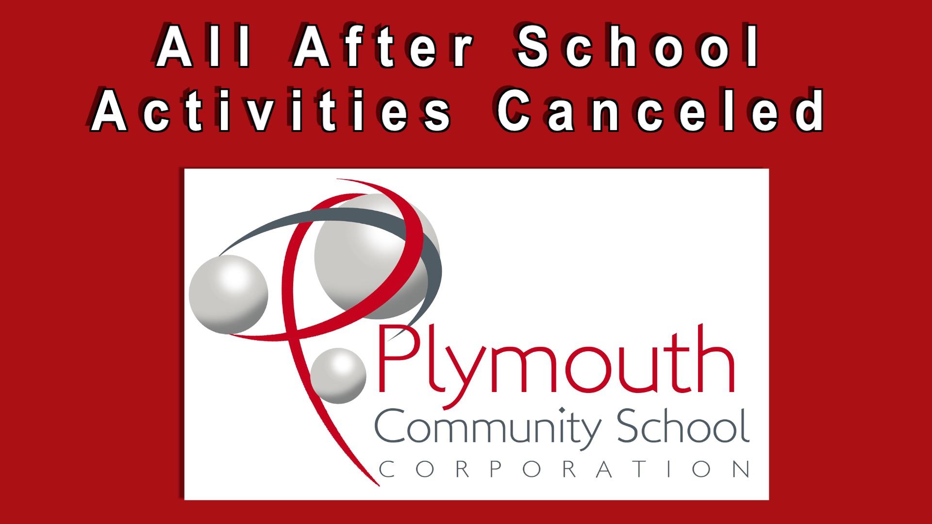All After School Activities Canceled for Plymouth Community School Corporation