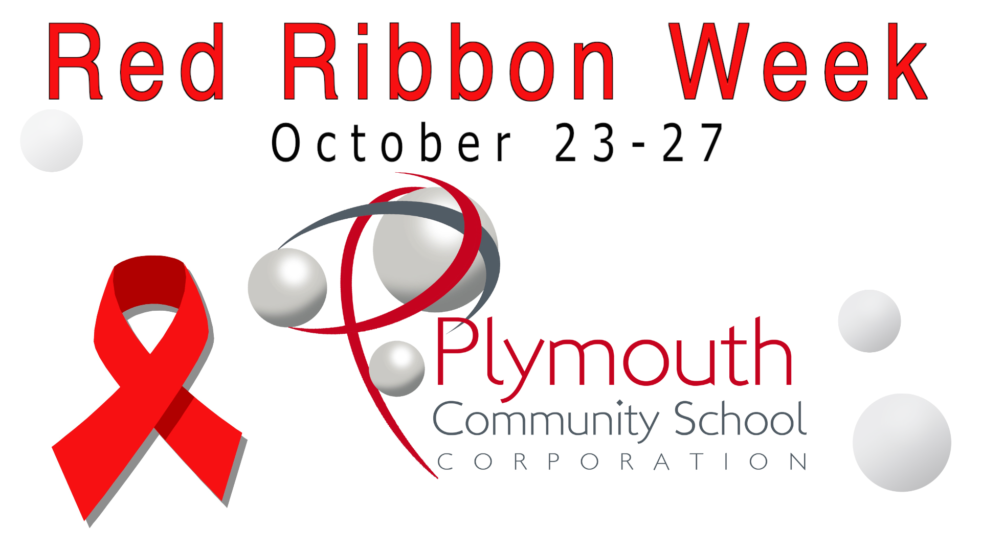 Red Ribbon Week October 23-27