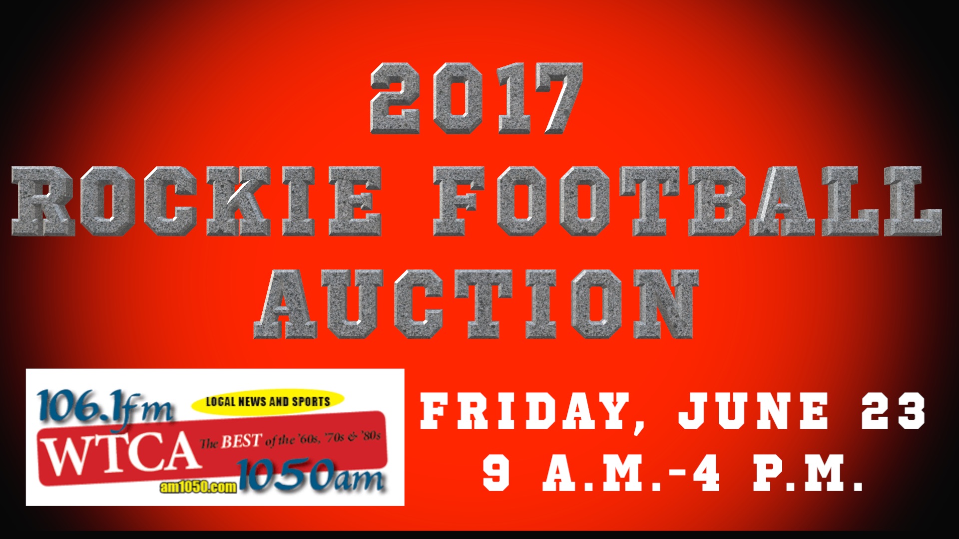 Rockies Football Auction