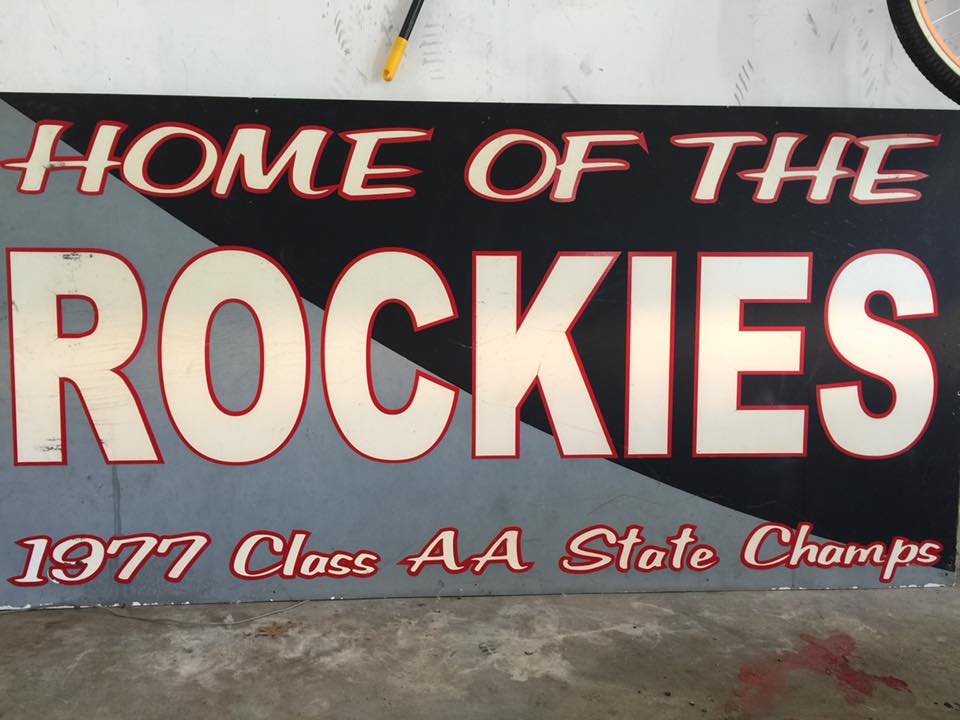 1977 Rockies Football Champs