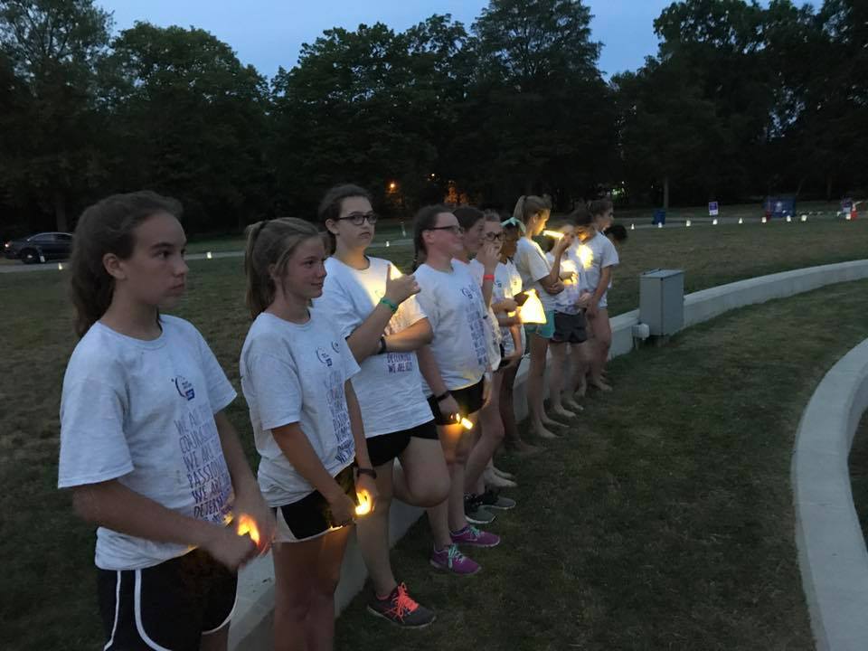 Innovation Academy @ RIS students at Relay For Life.