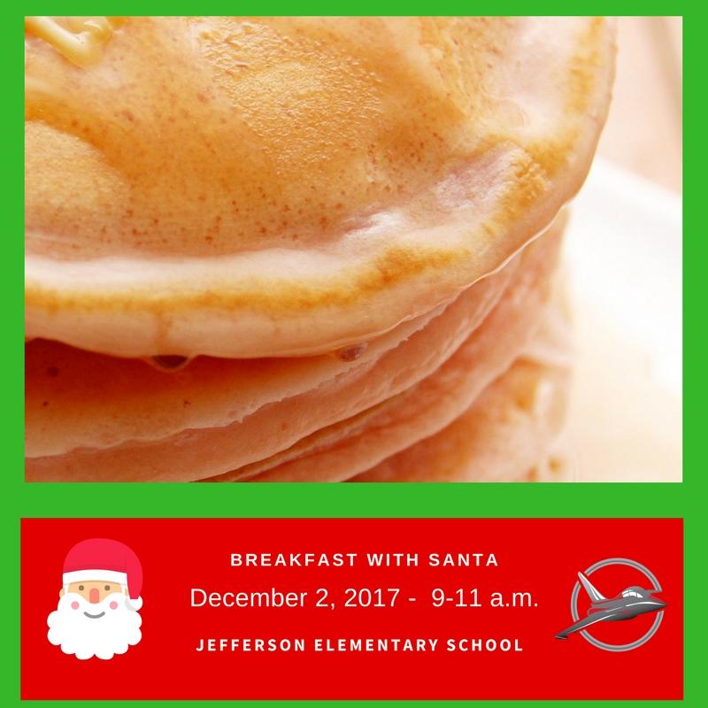 Breakfast with Santa on December 2, 2017