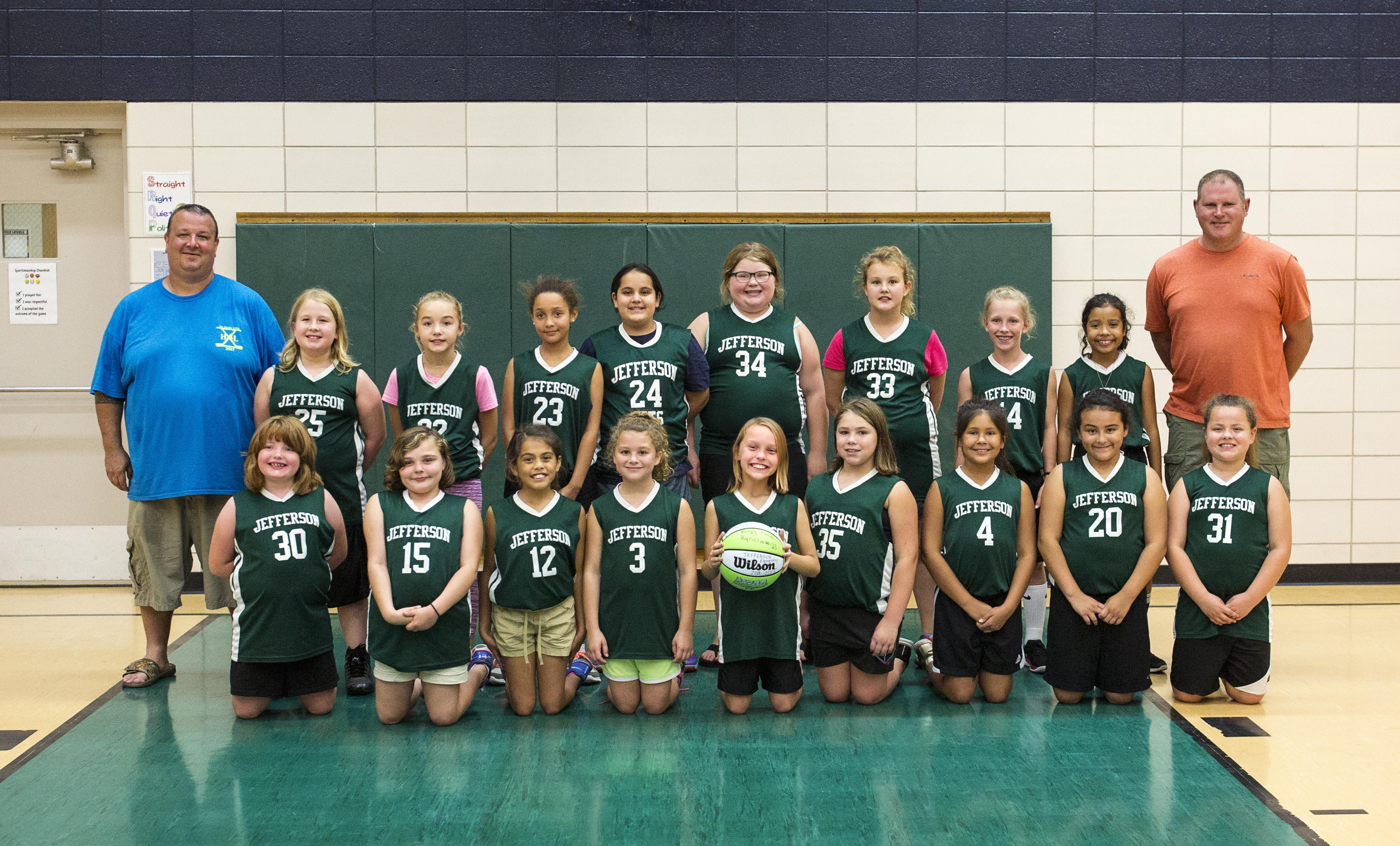 Jefferson Girls Basketball Team