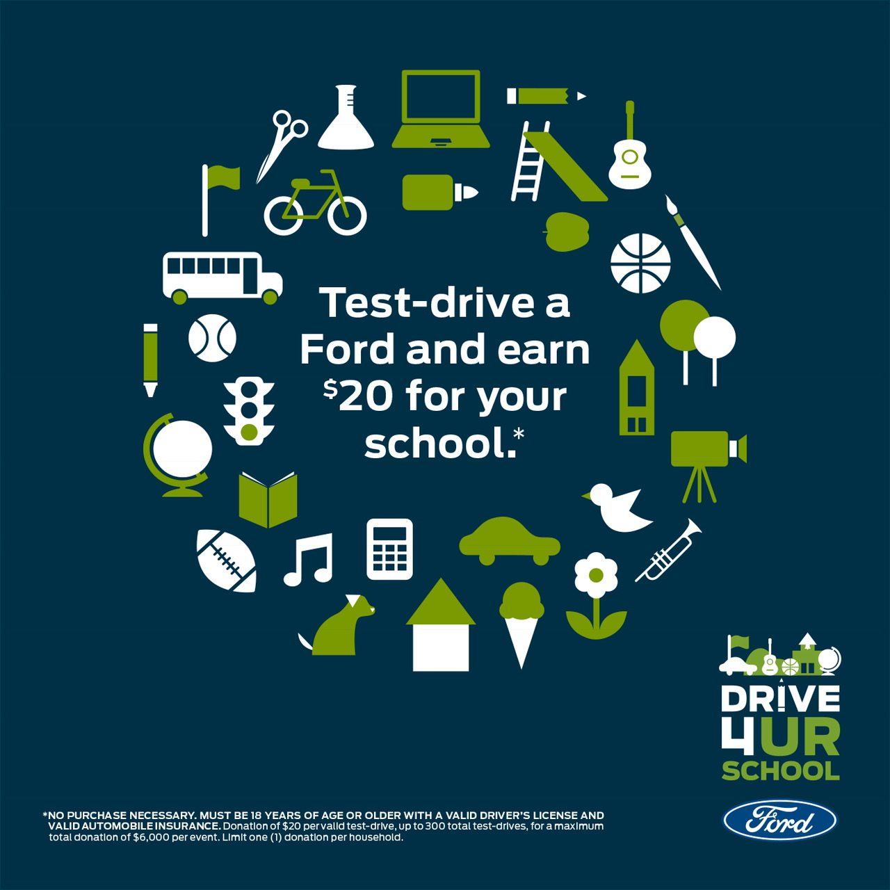 Ford Drive 4 UR School information