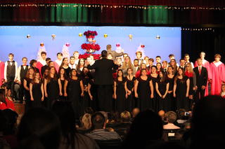 Christmas Spectacular PHS Choir Students