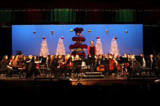 Christmas Spectacular PHS Orchestra Students