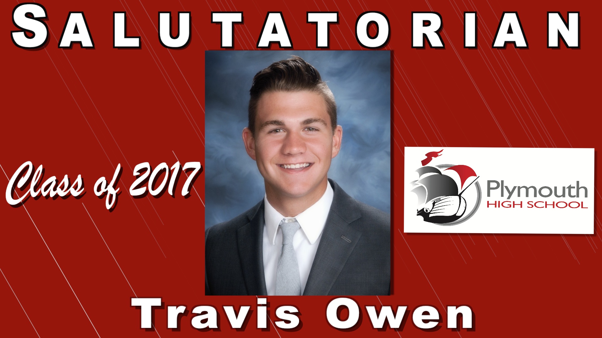 PHS Salutatorian Travis Owen
