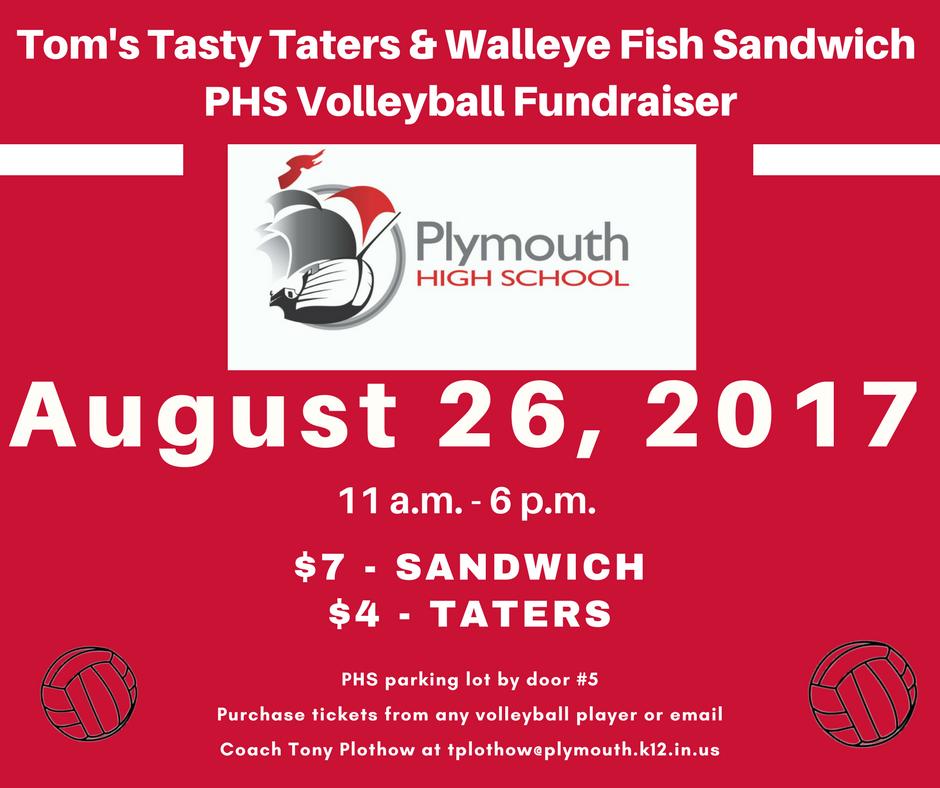 Tom's Tasty Taters PHS Volleyball Fundraiser