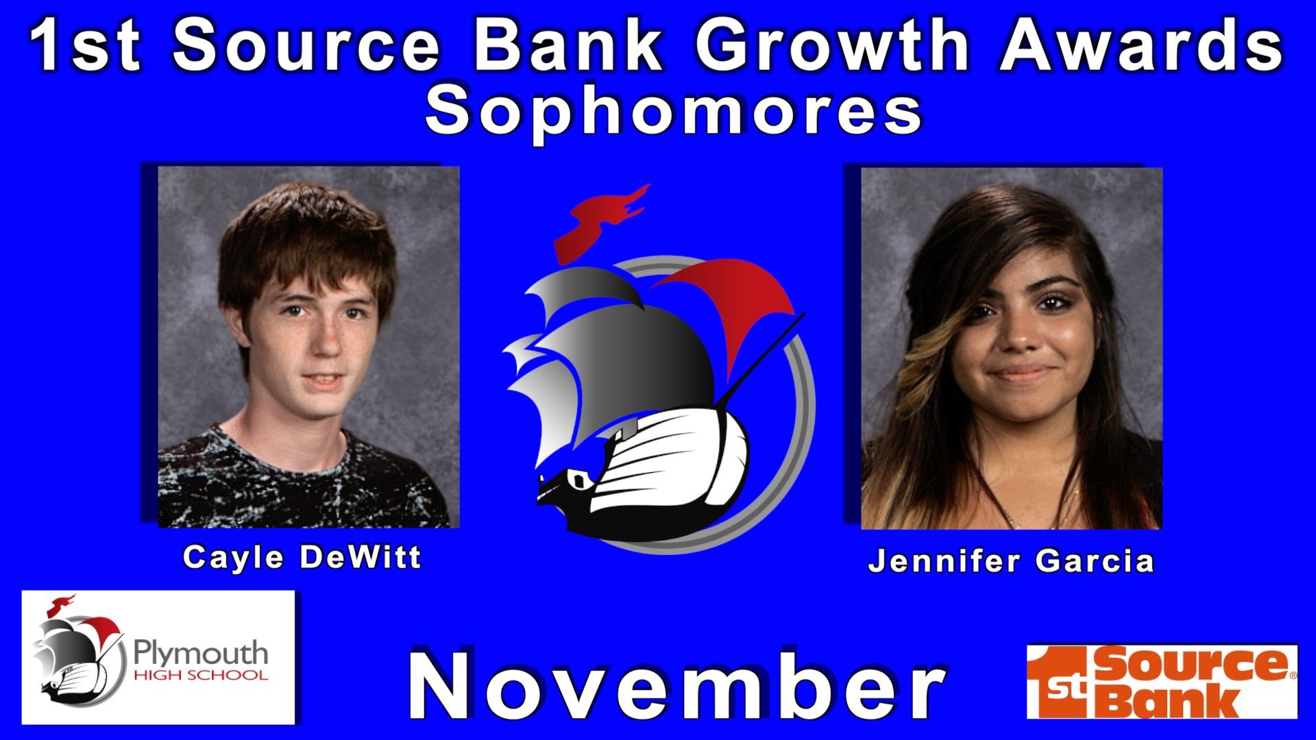 1st Source Bank Growth Awards for November
