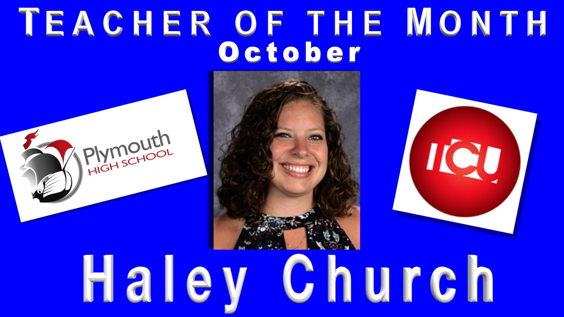Teachers Credit Union October Teacher of the Month: Haley Church