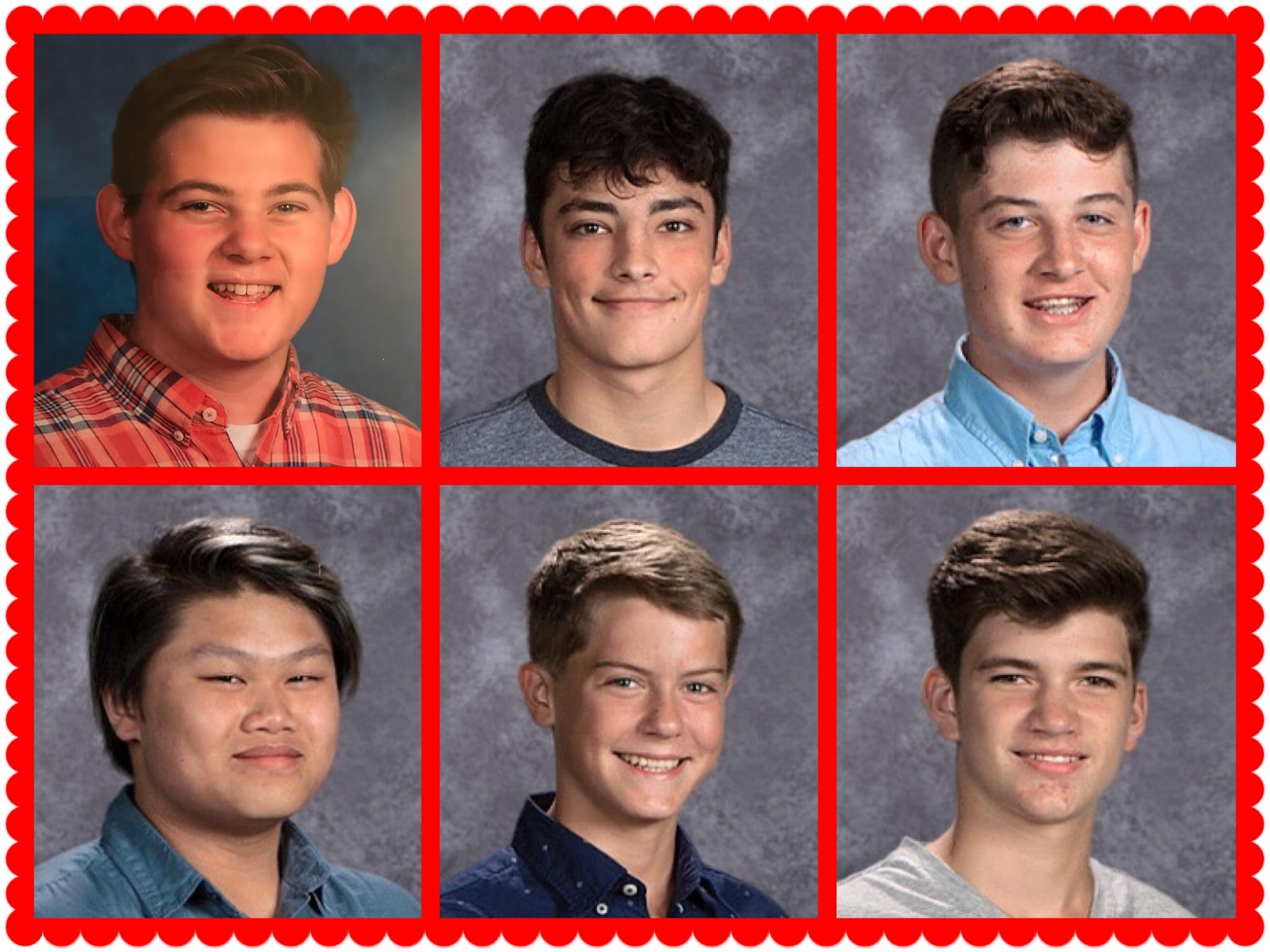 2018 Homecoming Prince Candidates