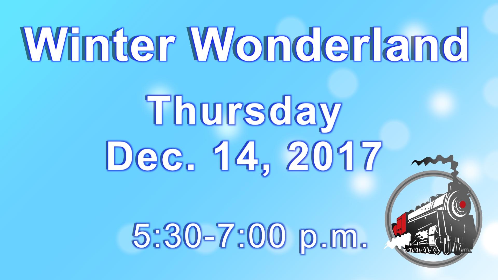 Webster's Winter Wonderland December 14, 2017