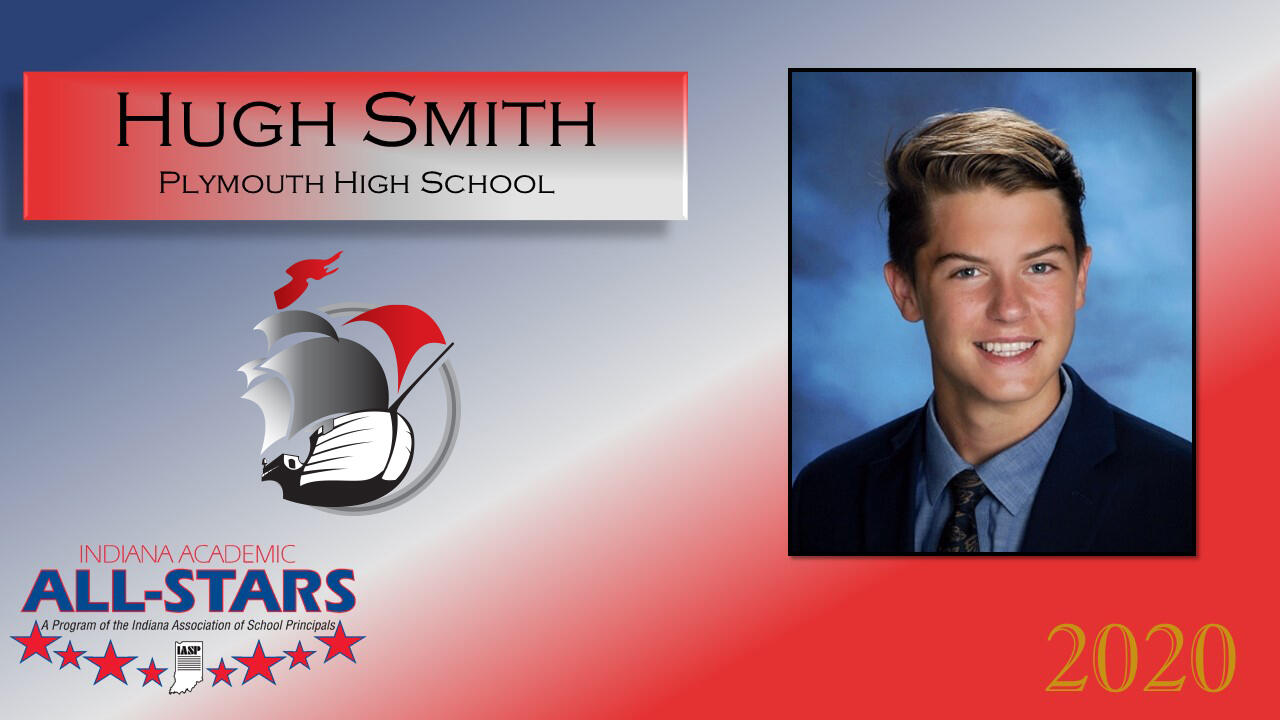 Hugh Smith-Plymouth High School-PHS Ship Logo-Indiana Academic All-Stars logo 