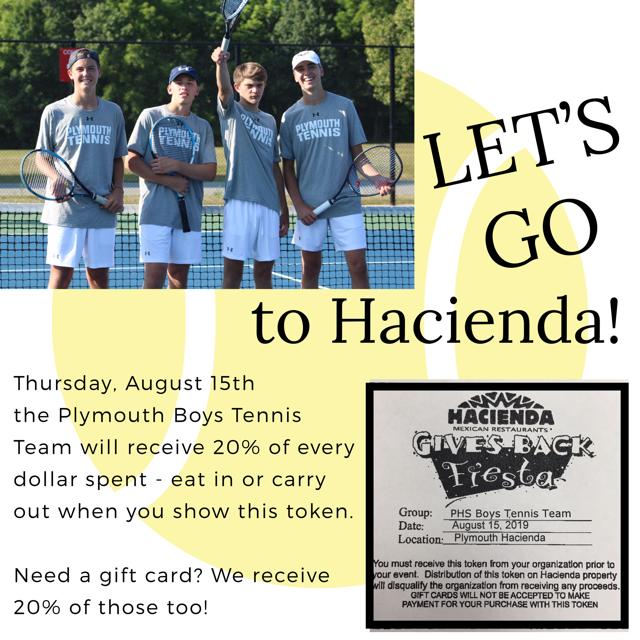 Boys Tennis Picture - Let's Go to Hacienda! 