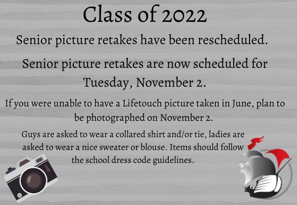 Class of 2022 Senior Retakes
